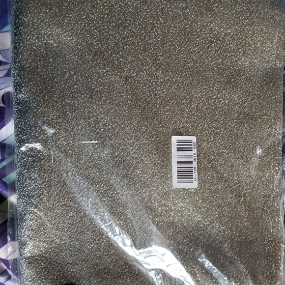 Gold Metallic Skirt ♡ - Picture 3 of 3